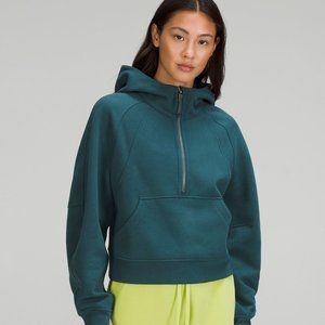 Scuba Oversized Half-Zip Hoodie - new with tags